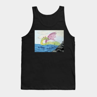 Sky-Inspired Dragon Tank Top